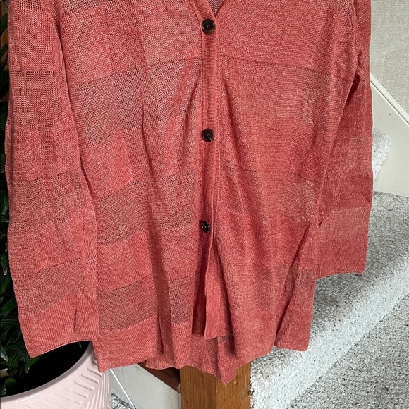 Lafayette 148 New York Organic Hemp Cardigan - Picture 5 of 14